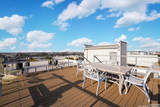 view of deck