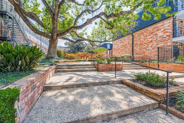 exterior space featuring a patio