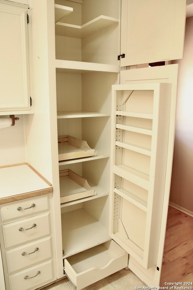 view of pantry