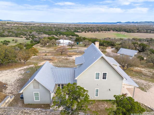 view of aerial view