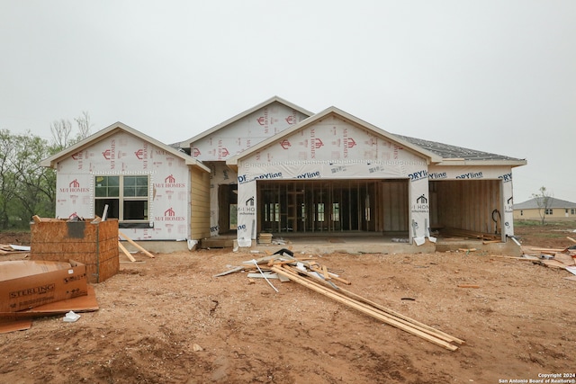 view of property in mid-construction