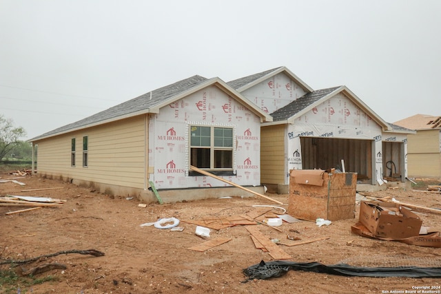 view of property under construction