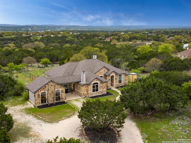 view of birds eye view of property