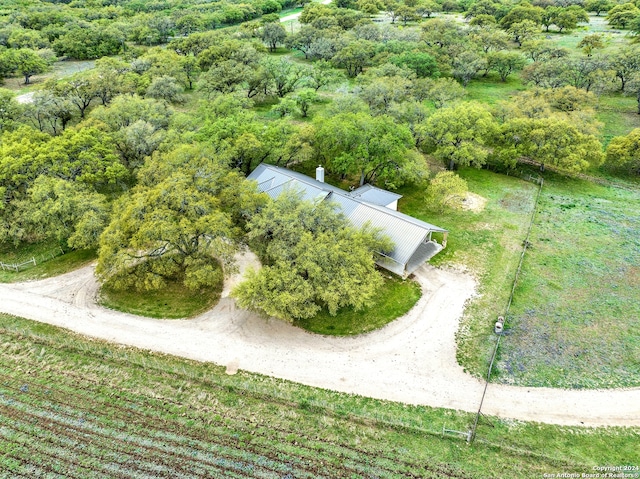 view of aerial view