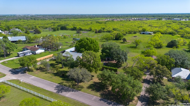 view of aerial view