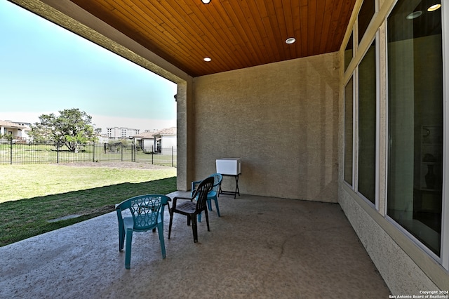 view of patio / terrace