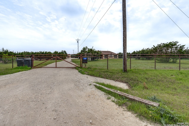 view of street