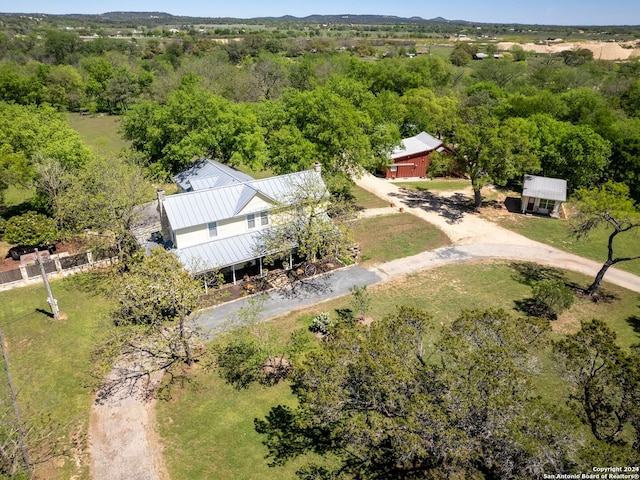 view of drone / aerial view