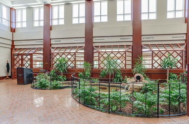 view of community lobby