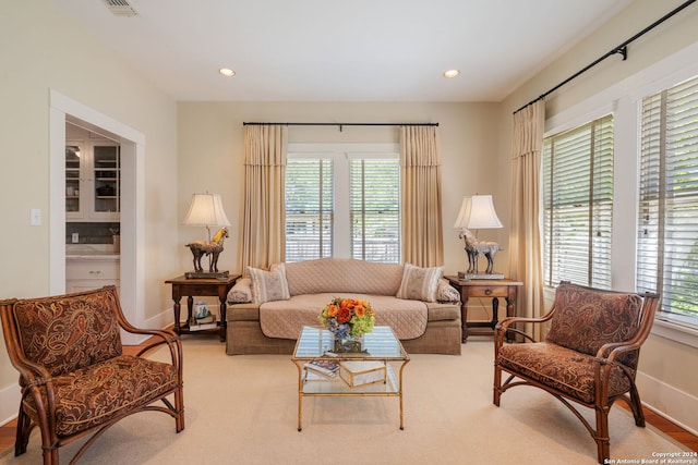 view of living room