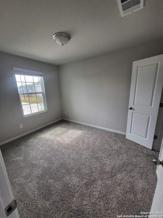 empty room featuring carpet floors