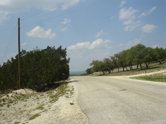 view of road