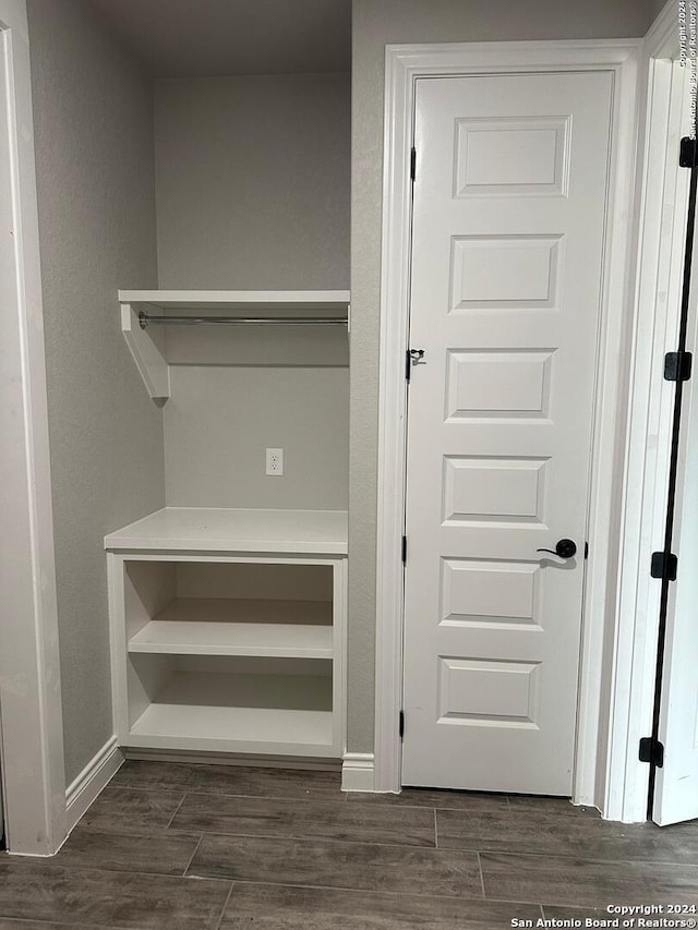 view of closet