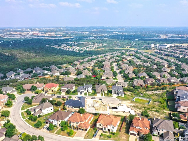 8214 Sierra Hermosa, San Antonio, TX 78255 - aerial overview of property's location featuring nearby suburban area