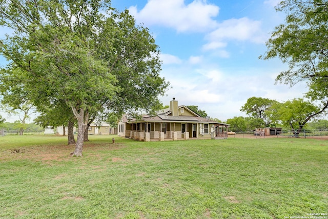 view of yard