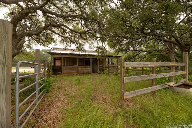 view of yard