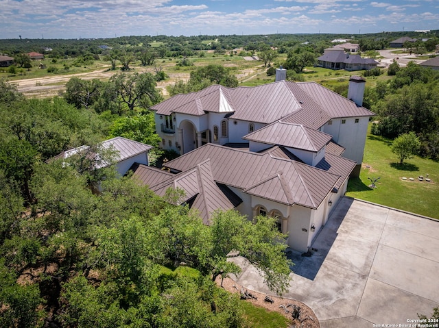 view of drone / aerial view