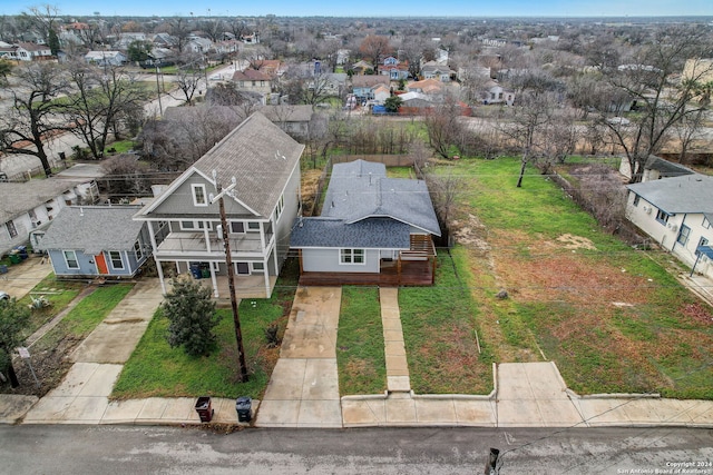 view of aerial view