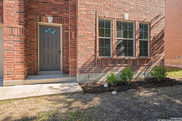 view of entrance to property