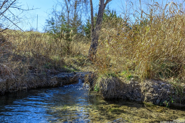 view of water feature