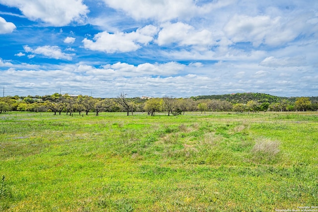 view of nature with a rural view