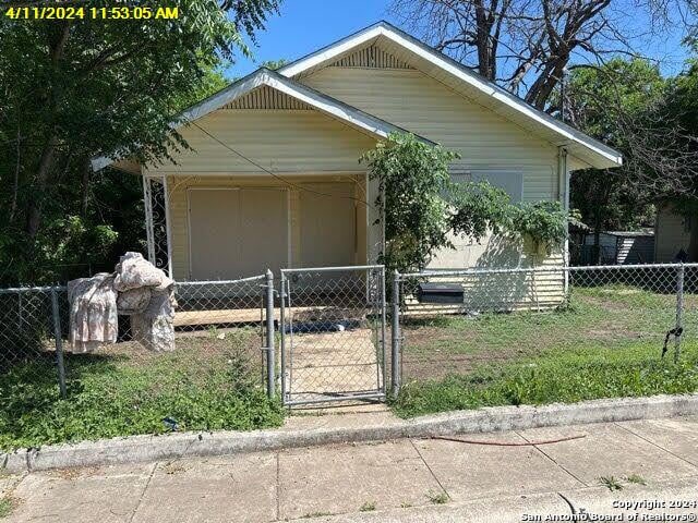 view of bungalow-style house