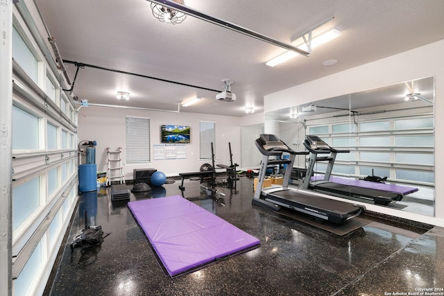 view of workout room