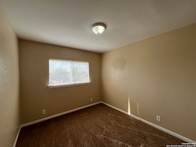 unfurnished room with carpet