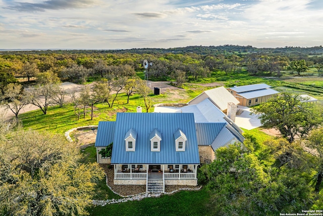 view of birds eye view of property