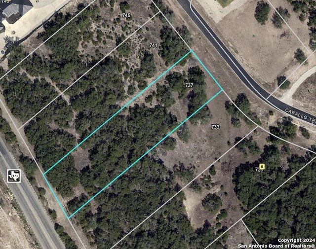 737 Caballo Trl, Canyon Lake TX, 78133 land for sale