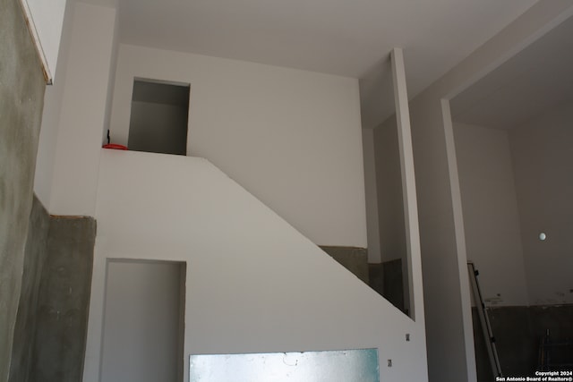 view of staircase