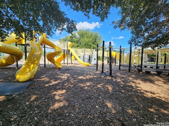 view of play area