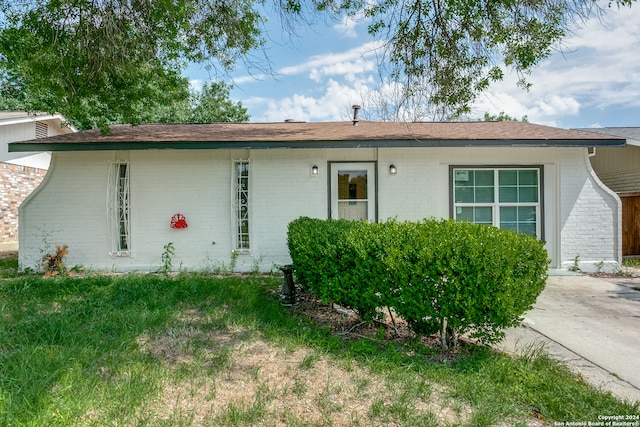 view of ranch-style house