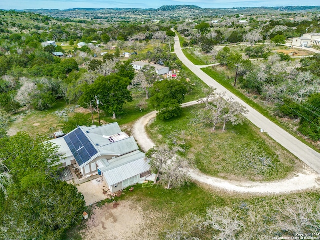 view of aerial view