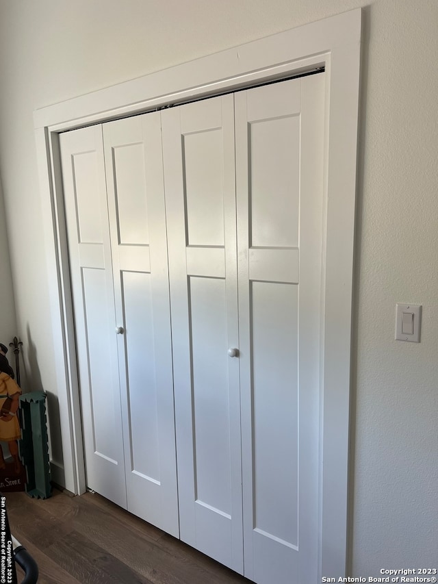 view of closet