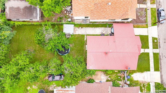 view of aerial view