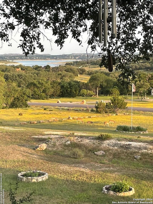 property view of mountains with a water view