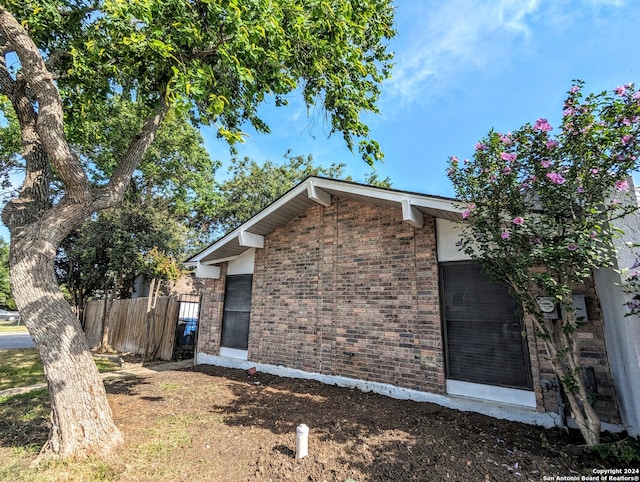 view of property exterior