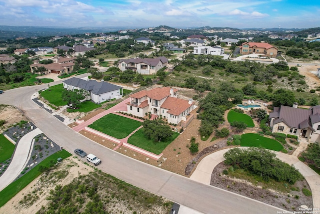 view of aerial view