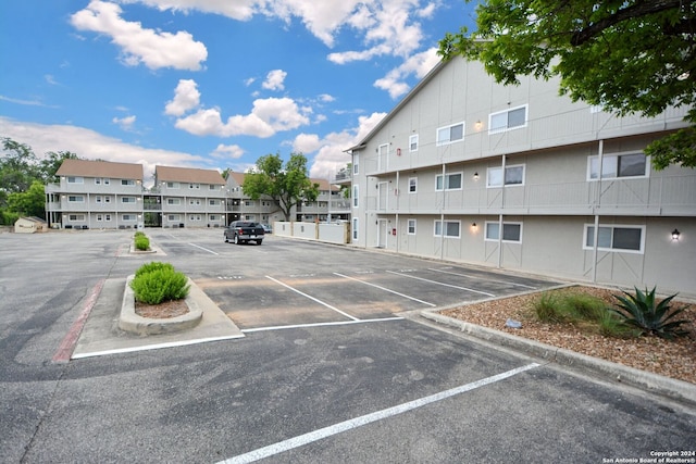 view of car parking