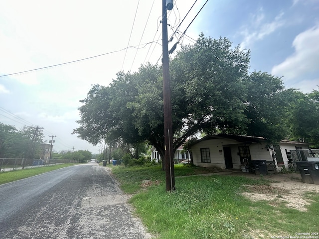 view of road