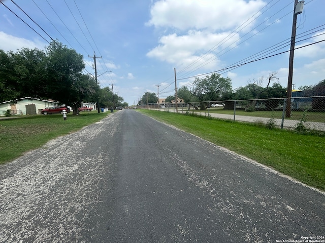 view of road