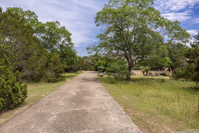 view of road