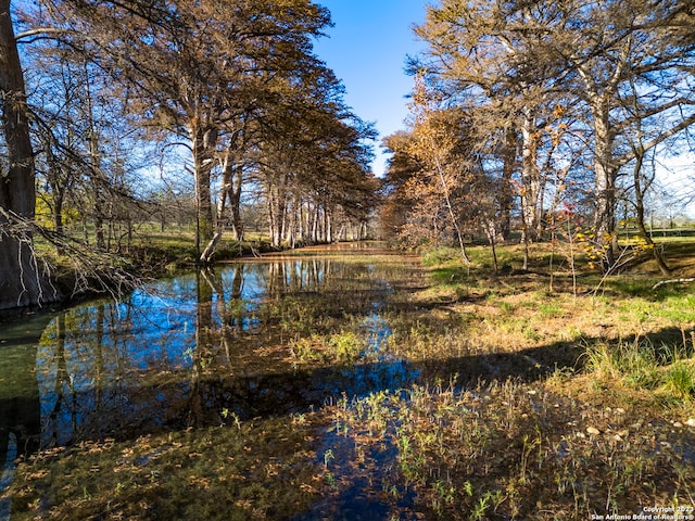 view of property view of water