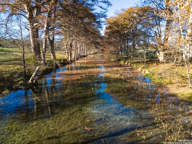 view of water feature