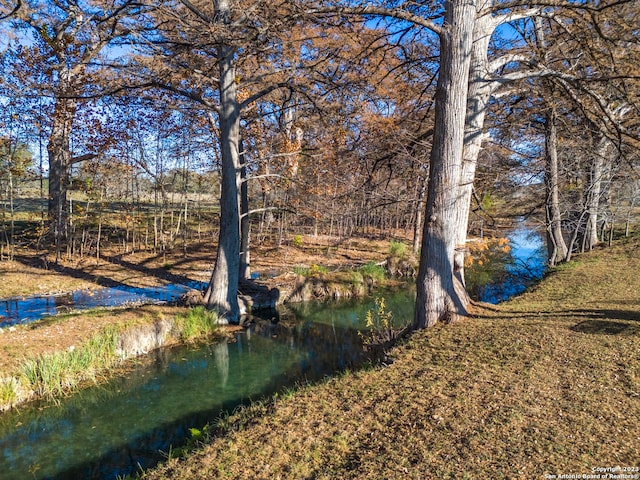 view of home's community featuring a water view