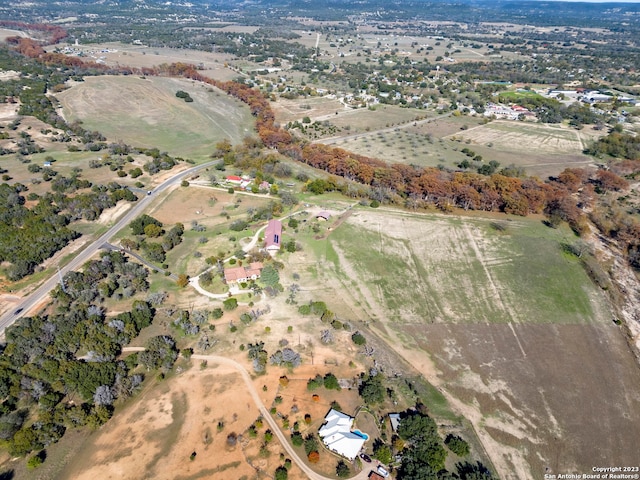 view of aerial view