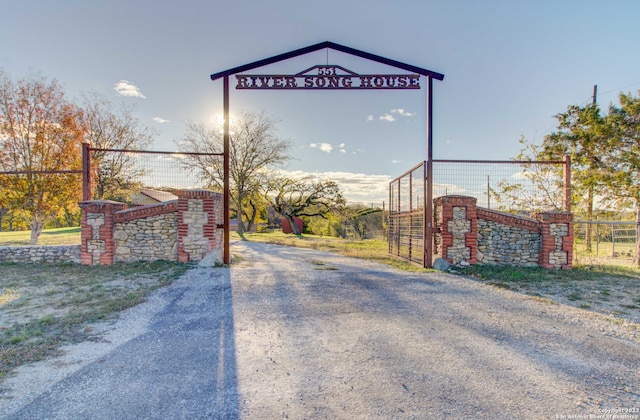 view of gate