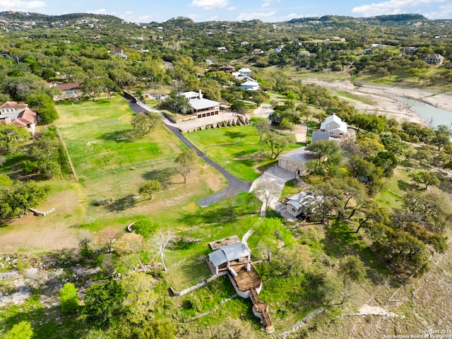 view of aerial view