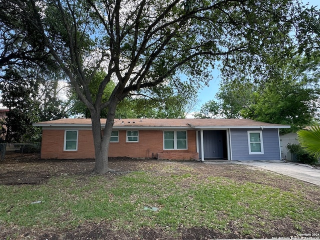 view of ranch-style house